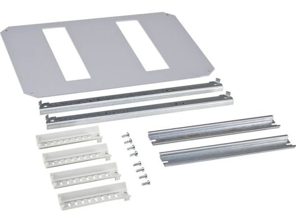 Fibox DRS ARCA 403015 Asennuskehys 2-rivinen Teräs Harmaa (L x S) 400 mm x 300 mm 1 kpl 1 kpl