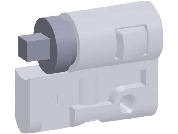 Fibox CLI ARCA S6 Lukitussokka 7 mm neliö 1 kpl