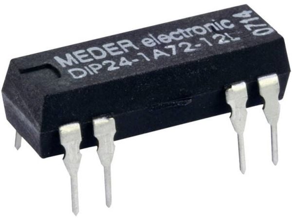 StandexMeder Electronics DIP05-1A72-12D Reed-rele 1 x rajakytkin 5 V/DC 1 A 10 W DIP-8