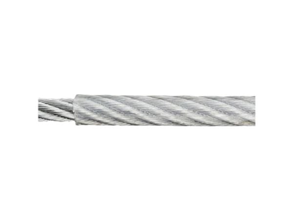 dörner + helmer 190041 Galvaniserad ståltråd (Ø x L) 2 mm x 120 m Transparent