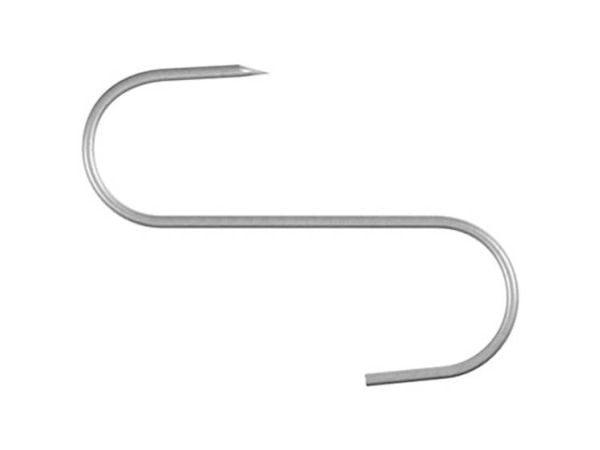 dörner + helmer 4812024 skru kroker 12 cm, 12 stk