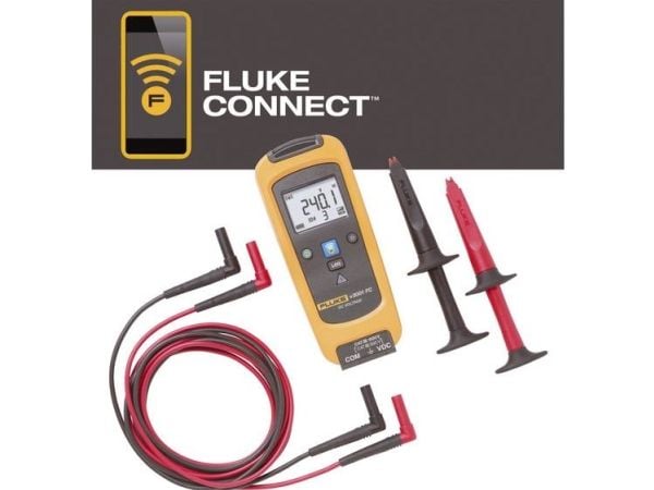 Fluke v3001 FC, Digitalt, Håndholdt multimeter, CAT III 1000V, CAT IV 600V, 6 - 1000 V, 100 mV, 0,15% + 2