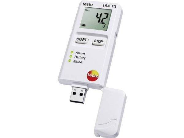 testo 0572 1843 184 184 T3 Temperatur-datalogger Mål lämpötila -35 til +70 °C