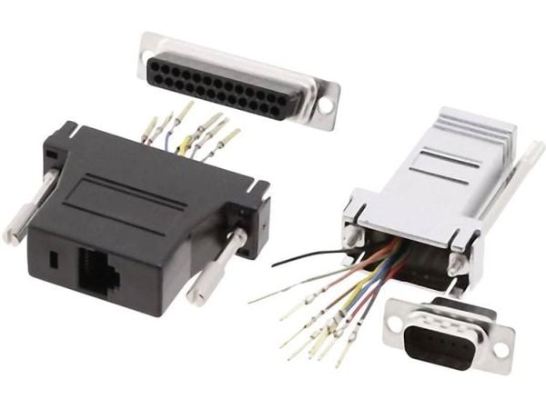 MH Connectors DA9-SMJ8-K-RC D-SUB-adapter D-SUB-hylse 9-pins - RJ45-tilkobling (1 stk.)