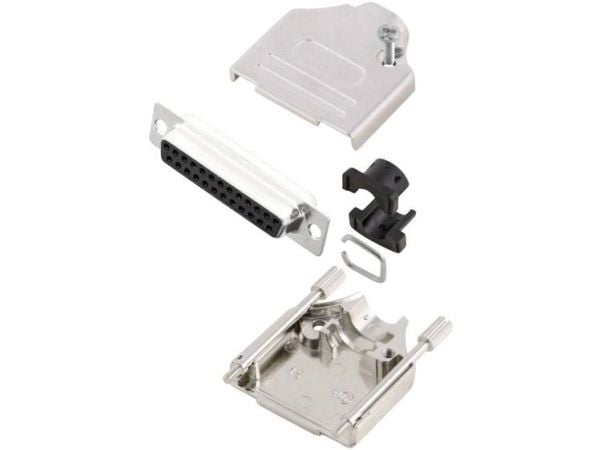 MH Connectors MHDTZK25-DB25S-K D-SUB bøssingslist-sett 180° - poltall 25 - lodding - 1 stk