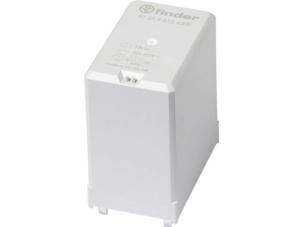 Finder 67.22.9.024.4500 printrelé 24 V/DC 50 A 2 x sluttutkontakt 1 stk