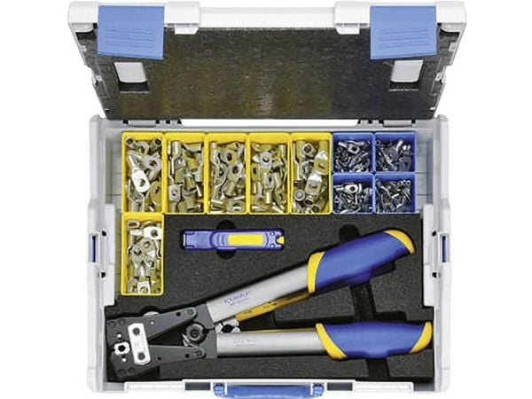 L-BOXX i plast med standardutrustning för elinstallationer