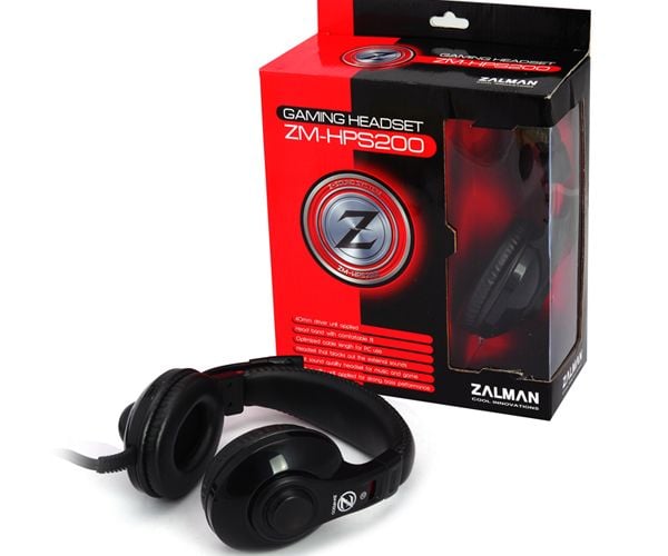 ZALMAN ZM-HPS200 - Hodesett - full størrelse - kablet