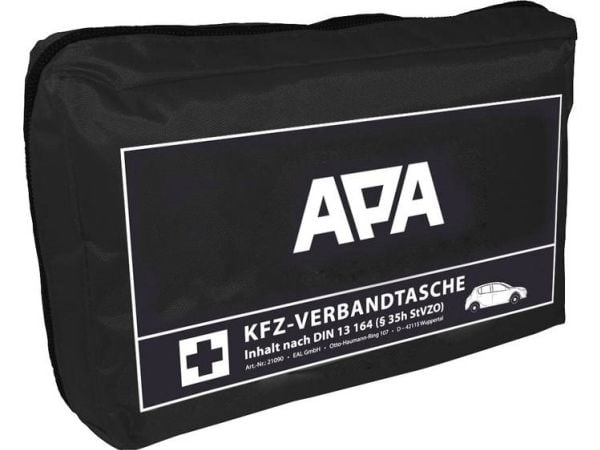 APA 21090 forbindelsesveske personbil (L x B x H) 25.5 x 25.5 x 7 cm DIN 13164 02-2022 1 stk
