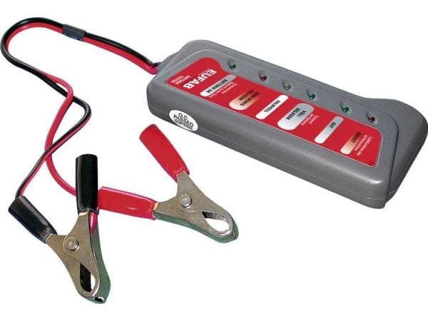 Eufab bilbatteritester batteriprøving 120 mm x 50 mm x 16 mm