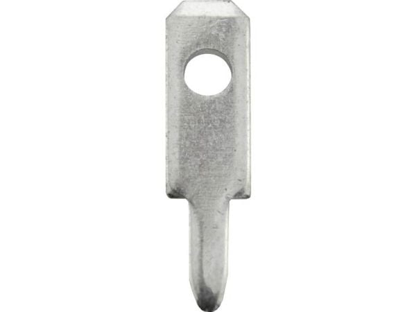 Vogt Verbindungstechnik 3780a05.68 innstikks-tunge, stiftbredde 2,8 mm, stifttykkelse 0,5 mm, 180°, uisolert metall, 100 stk