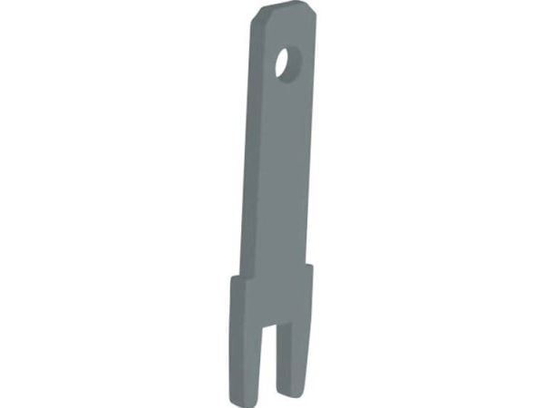 Vogt Verbindungstechnik 3785w08.68 innstikktunge kontaktbredde 2,8 mm kontakt-tykkelse 0,8 mm 180° uisolert metall 100 stk