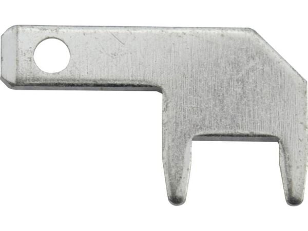Vogt Verbindungstechnik 378908.68 innstikksfane Stikklengde: 2,8 mm Stikktjukkelse: 0,8 mm 90° uisolert metall 100 stk