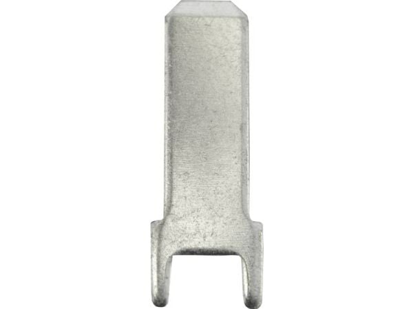 Vogt Verbindungstechnik 3825z.68 innstikktunge (4,8 mm, 0,8 mm) uisolert metall, 180°, 100 stk