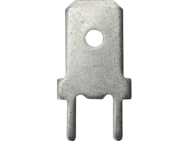 Vogt Verbindungstechnik 3866g.68 innstikk-tunge stikklengde/bredde: 6,3 mm, 180°, uisolert metall, 100 stk