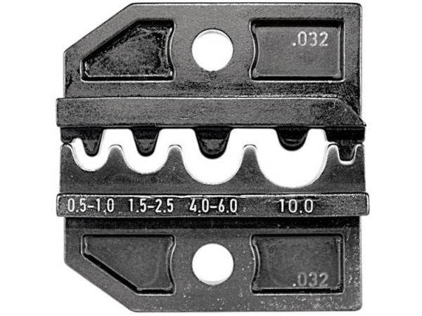 Rennsteig Werkzeuge Crimp-Einsatz 0,5 -10,0 mm für Crimp-Systemzange 624 032 3 0 Puristusliitos Eristämättömät kaapelikengät, Eristämättömät liitän...