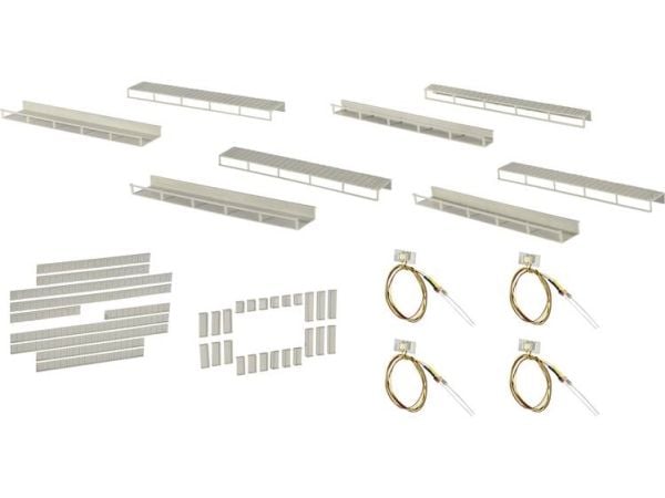 Viessmann Modelltechnik 6045 belysnings-startsett med LED 1 stk passer til Byggning 1