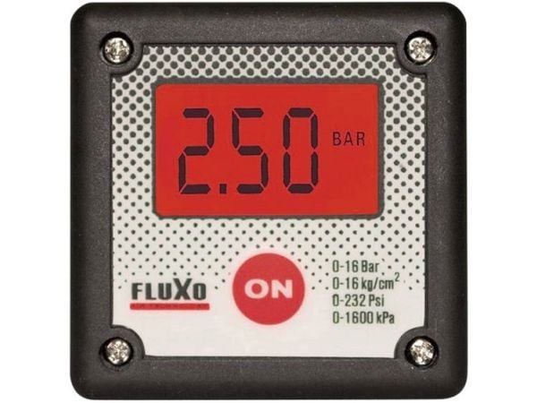 Aerotec digital manometer 1/8“ 2010218 driftstrykk maks. 16 bar