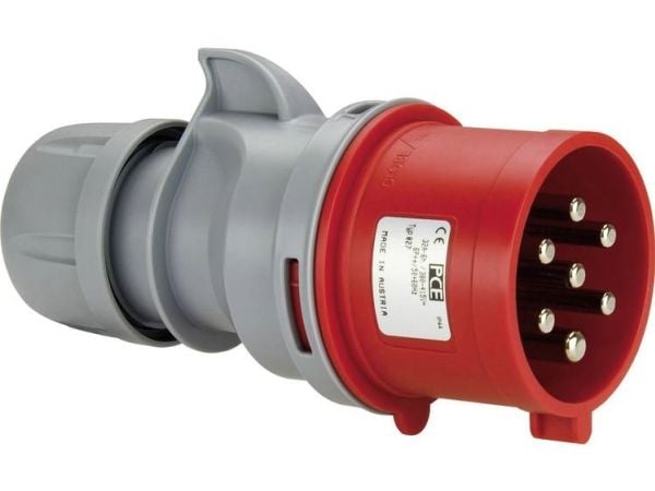 Cee-pistoke 32A 7P 400V - 027-6V Cee