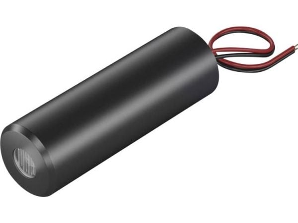 Picotronic Lasermodul Krydslinje Rød 2 mW Lasermodul 2 mW