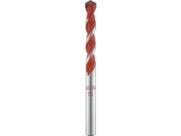 ALPEN Drills 17200600100, Bor, Spiralbor, 6 mm, 100 mm, Murverk, Metall, Flis, Tre, 5,4 cm