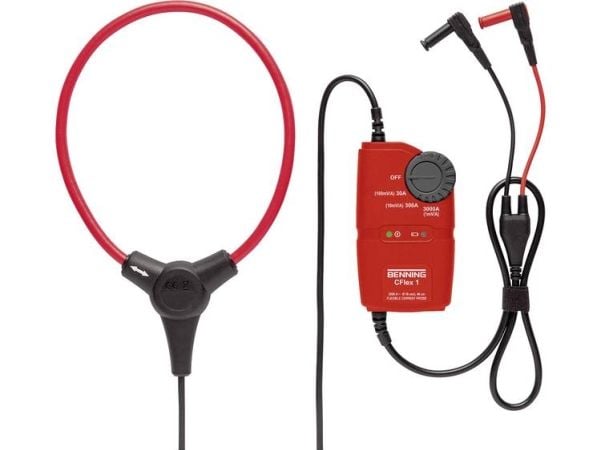 Benning CFlex 1 strømtangadapter måleområde A/AC (område): 0.3 - 3000 A fleksibel
