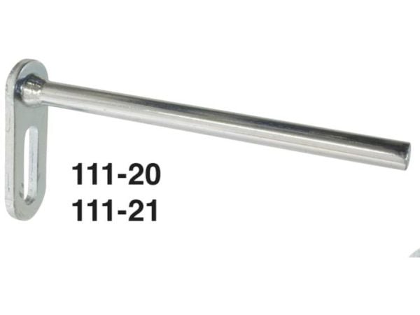 HAZET 111-21, Krokverktøyholder, Rustfritt stål, 6 mm, 75 mm