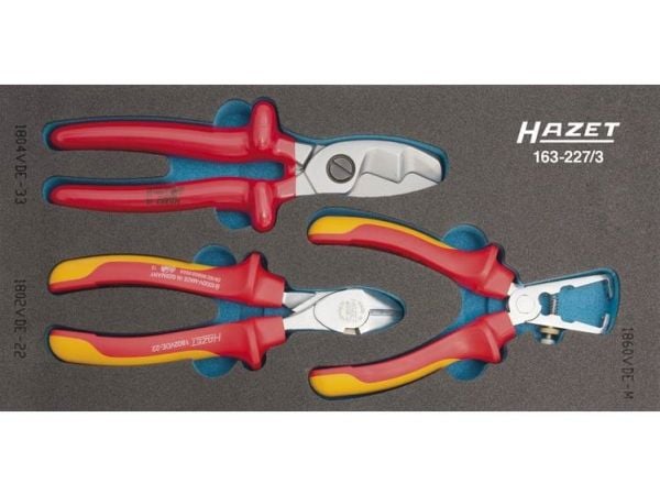 Hazet 163-227/3 tangsett VDE 3 deler