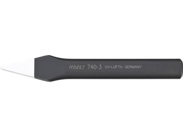 HAZET 740-3, Kaldmeisel, Flat meisel, Metall, 15 cm, 6 mm, 158 g