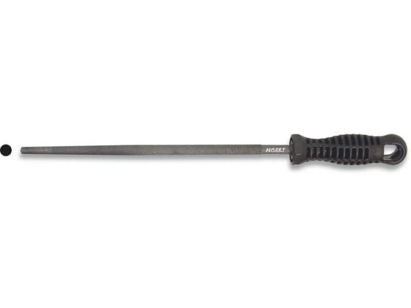 HAZET 2120-10, Fil, Flate mapper, 1. kutt, Plastikk, Svart, 171 g
