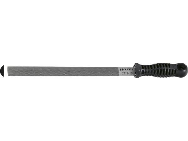 HAZET 2119-10, Fil, Flate mapper, 1. kutt, Plastikk, Svart, 285 g