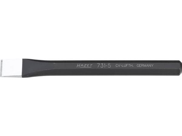 HAZET 731-2, Kaldmeisel, Flat meisel, Metall, 12,5 cm, 1,1 cm, 72 g