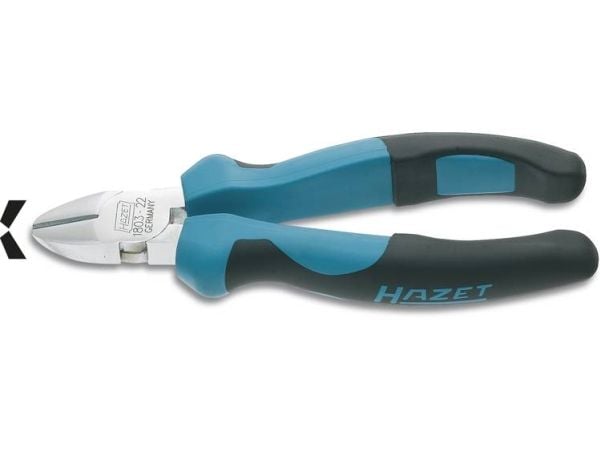 HAZET 1803-22, Avbitartång, Plast, Svart, Blå, 165 mm, 228 g