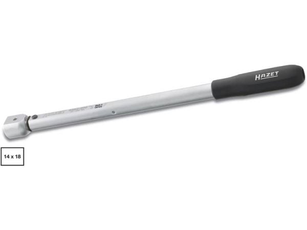 HAZET 6392-200, Momentnyckel med klick, Mekanisk, 50 - 200 nm, 2%, Tyskland, 401 mm