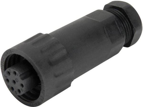 Weipu 814058 rundkontakt tilkobling, 6 + PE, serie WA