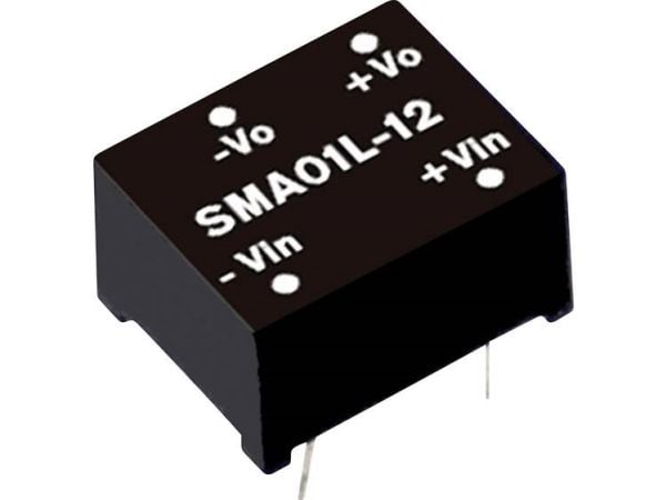 MEAN WELL SMA01N-09 DC/DC-omvandlare 1 W, antal utgångar: 1 st