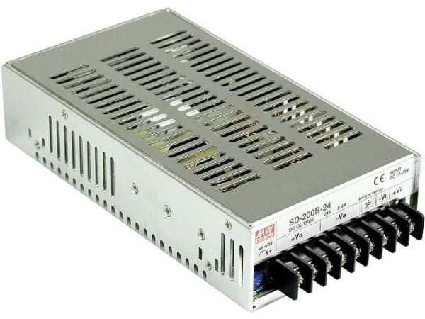 MEAN WELL SD-200C-12, 115 mm, 215 mm, 50 mm, 200,4 W, 36 - 72 V, 16700 mA