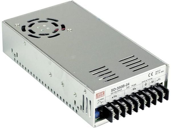 MEAN WELL SD-350D-12, 115 mm, 215 mm, 50 mm, 350,4 W, 72 - 144 V, 29200 mA