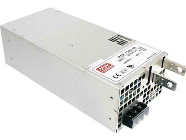 MEAN WELL RSP-1500-12, 1500 W, 90 - 264 V, 47 - 63 Hz, Aktiv, 10 ms, 87%