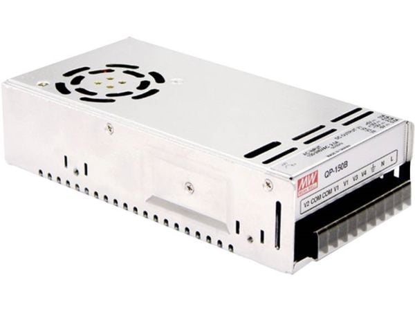 MEAN WELL QP-150D, 90 - 264 V, 150 W, 12 V, 10 A, RoHS, 99 mm