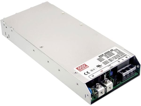 MEAN WELL RSP-2000-48 2016W 1U metallisk strømforsyning (RSP-2000-48)