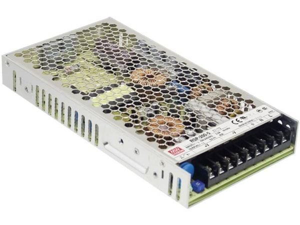MEAN WELL RSP-200-48, 201,6 W, 88 - 264 V, 47 - 63 Hz, Aktiv, 8 ms, 90%