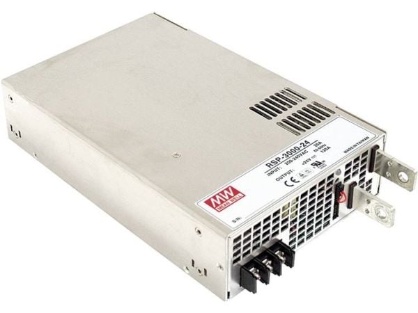MEAN WELL RSP-3000-48, 3000 W, 180 - 264 V, 47 - 63 Hz, Aktiv, 10 ms, 91,5%