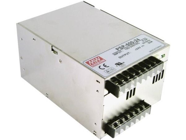 MENER GODT PSP-600-48, 88-264V, 600W, 48V, 12,5A, RoHS, 120mm
