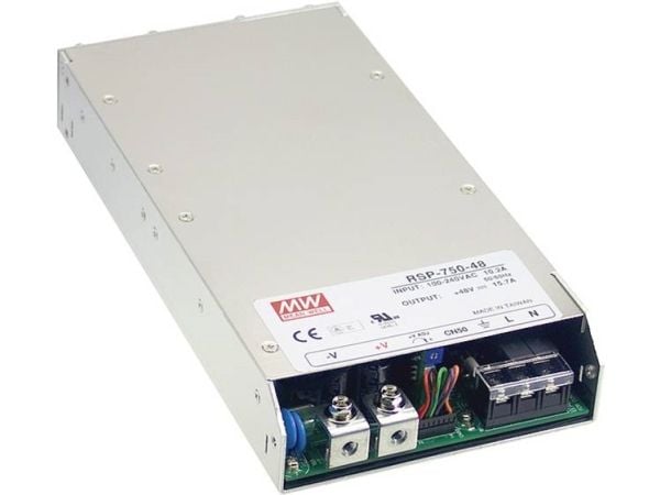 MEAN WELL Stromversorgung, 751 W, 90 - 264 V, 47 - 63 Hz, Aktiv, 16 ms, 91%