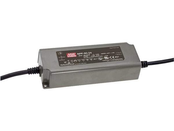 MEAN WELL NPF-90-48, Lighting, inomhus, 110 - 230 V, 90 W, 48 V, AC-till-DC