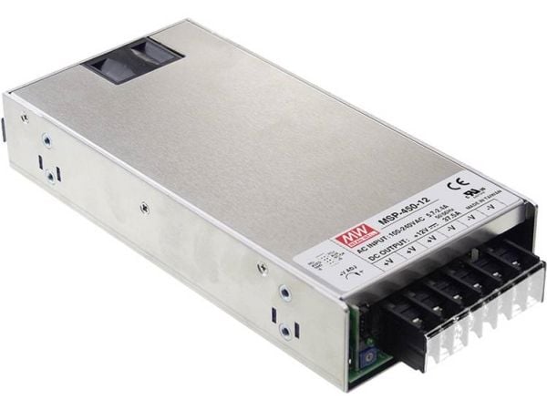 MEAN WELL MSP-450-5, 90 - 264 V, 450 W, 5 V, 90 A, RoHS, 105 mm