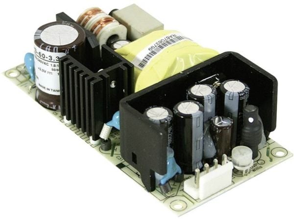 MEAN WELL RPS-60-12, 90 - 264 V, 60 W, 12 V, 5 A, RoHS, 50,8 mm