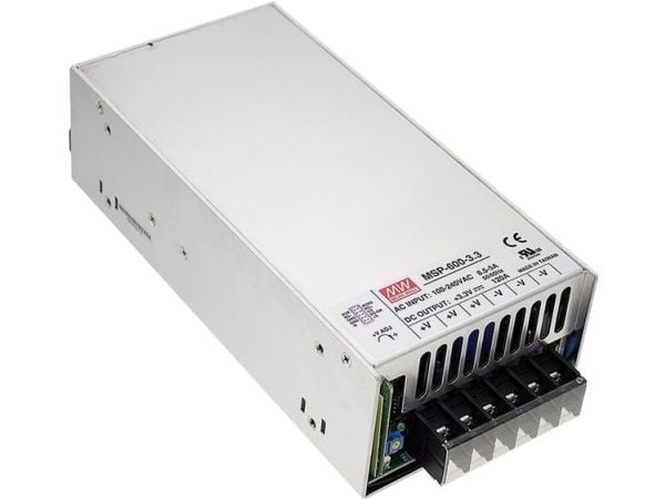 MEAN WELL MSP-600-48, 90 - 264 V, 600 W, 48 V, 13 A, RoHS, 105 mm
