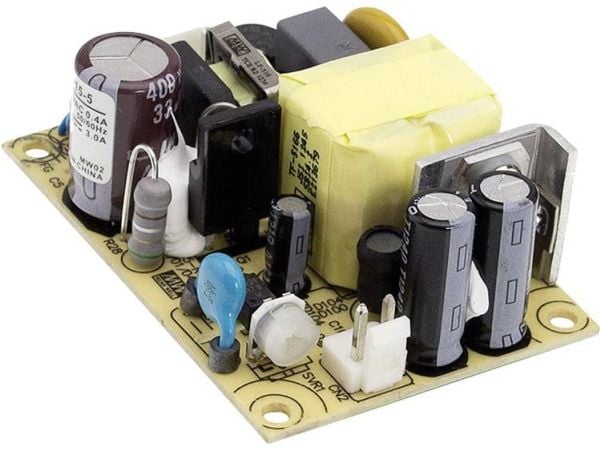 MEAN WELL EPS-15-27, 90 - 264 V, 15 W, 27 V, 0,56 A, RoHS, 45,7 mm